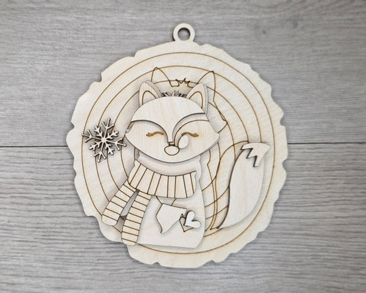 Fox Ornament | #5171