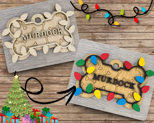 Dog Stocking Tag | #3684