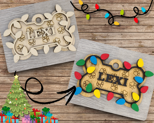 Dog Stocking Tag | #3683