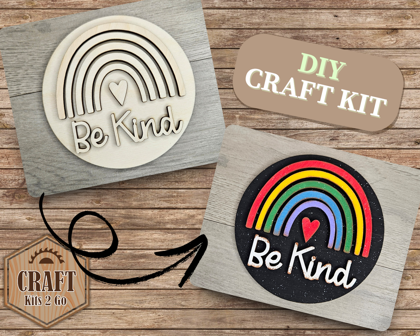 Be Kind Rainbow | #4977