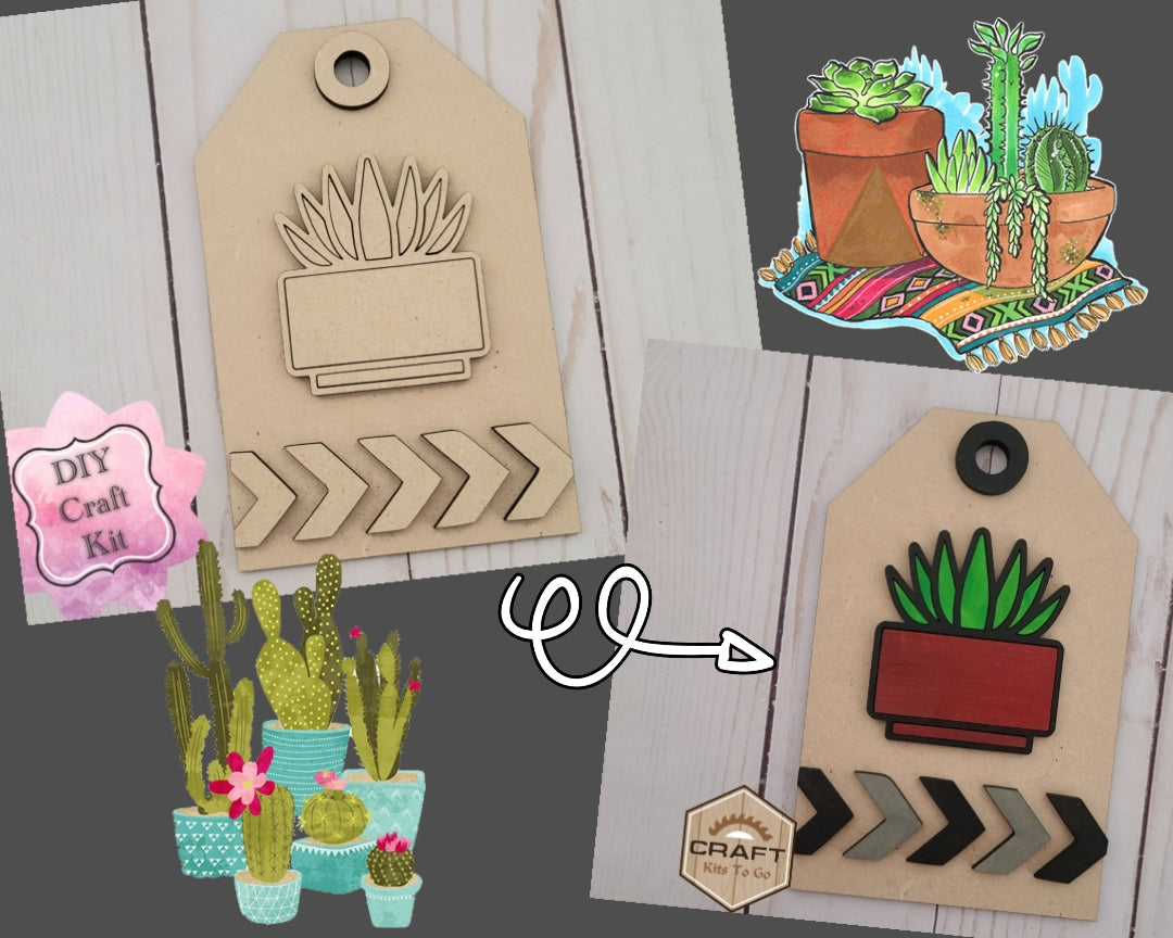 Succulent Tag | #2615