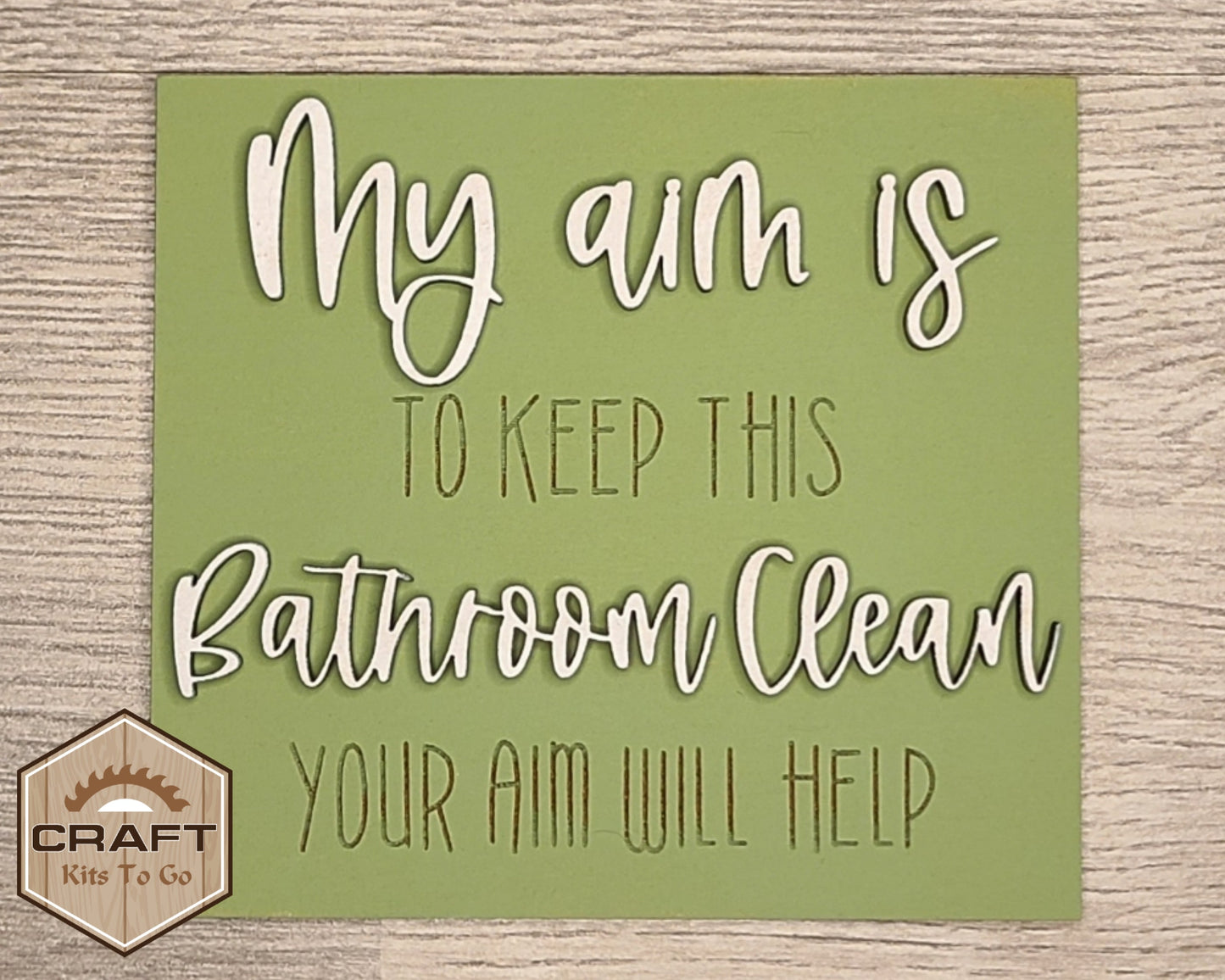 Clean Bathroom | #2971