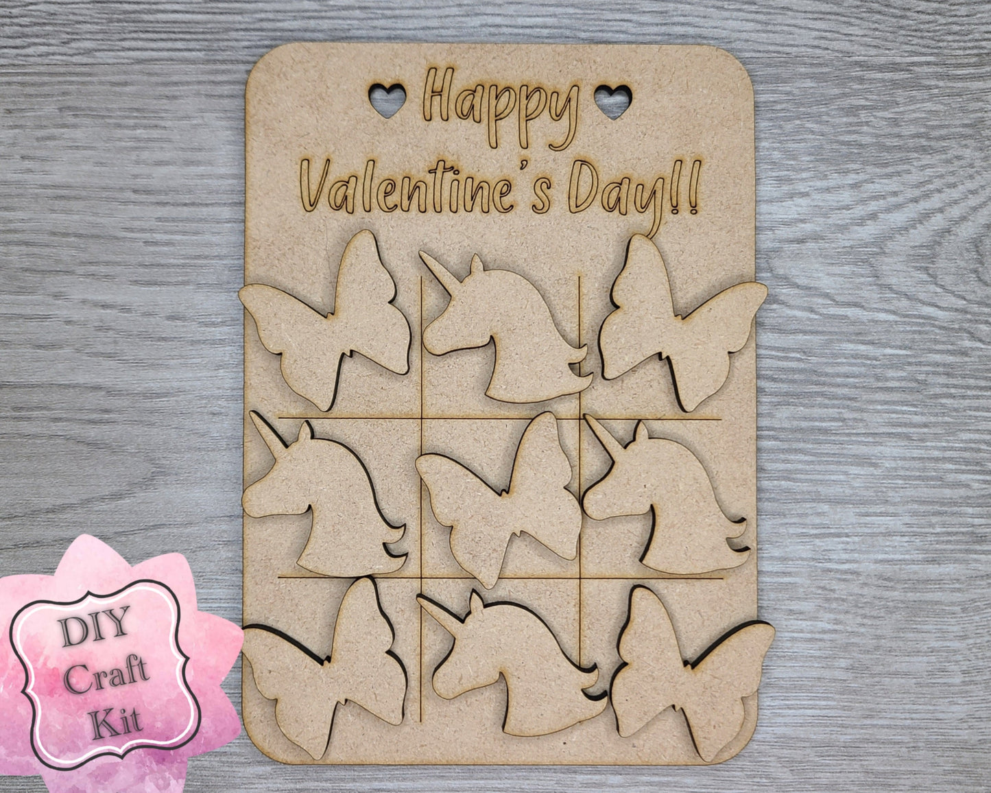 Valentine's Day Card Tick Tac Toe | #3173