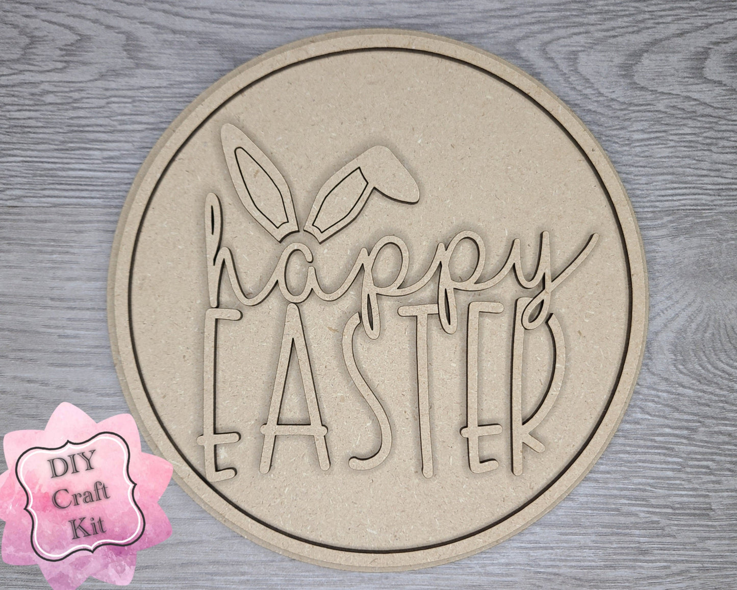 Happy Easter Bunny Sign | #3122