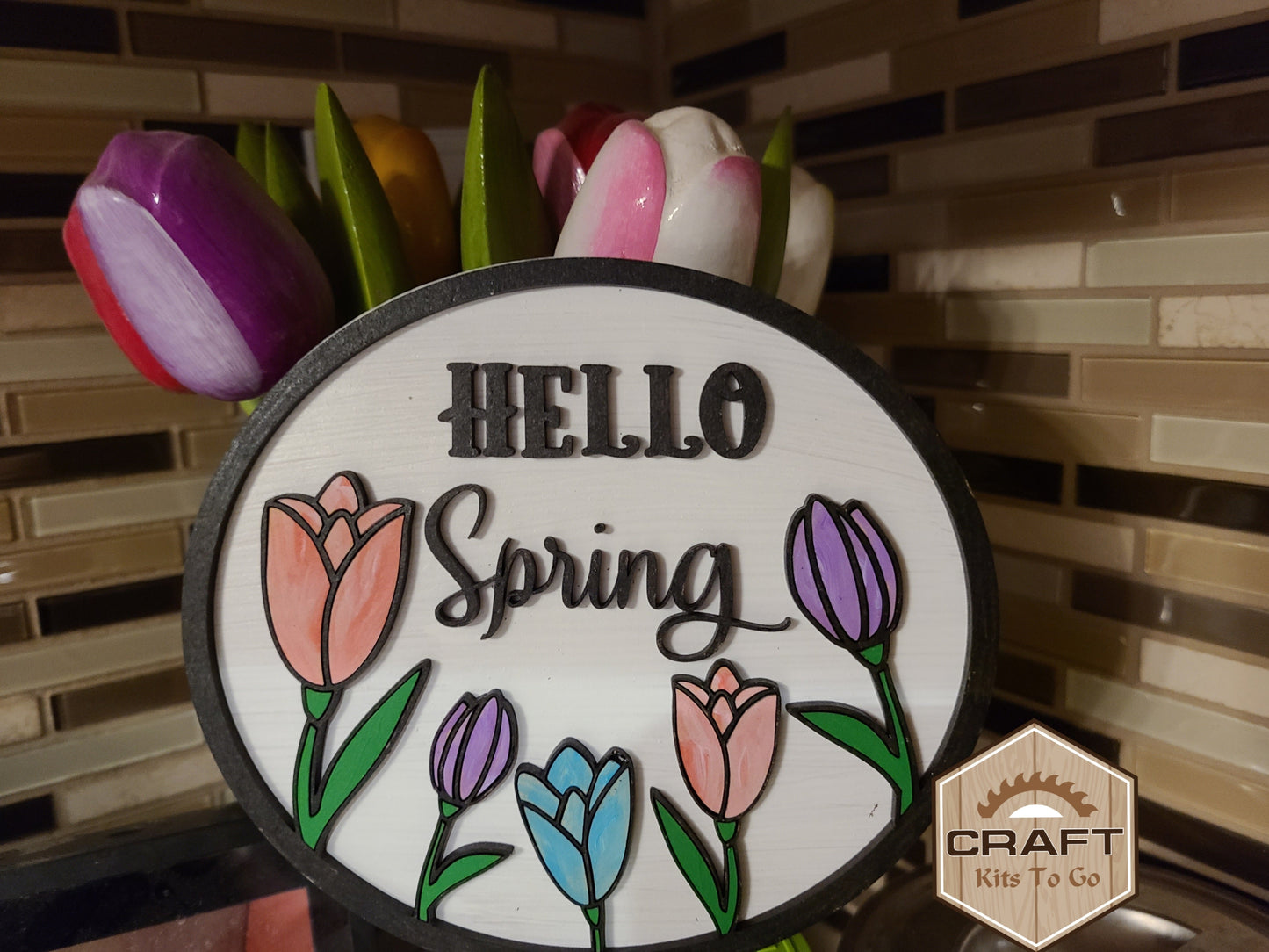 Hello Spring Tulips | #2493