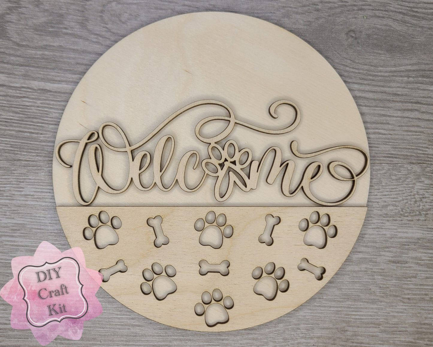Dog Welcome Sign | #3294