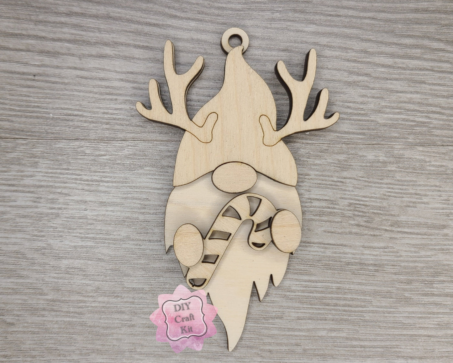 Reindeer Gnome Christmas Ornament | #3336