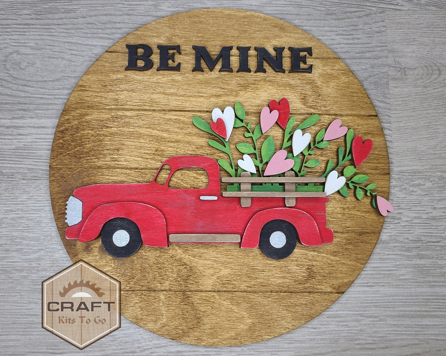 Be Mine Valentine Truck | #3390