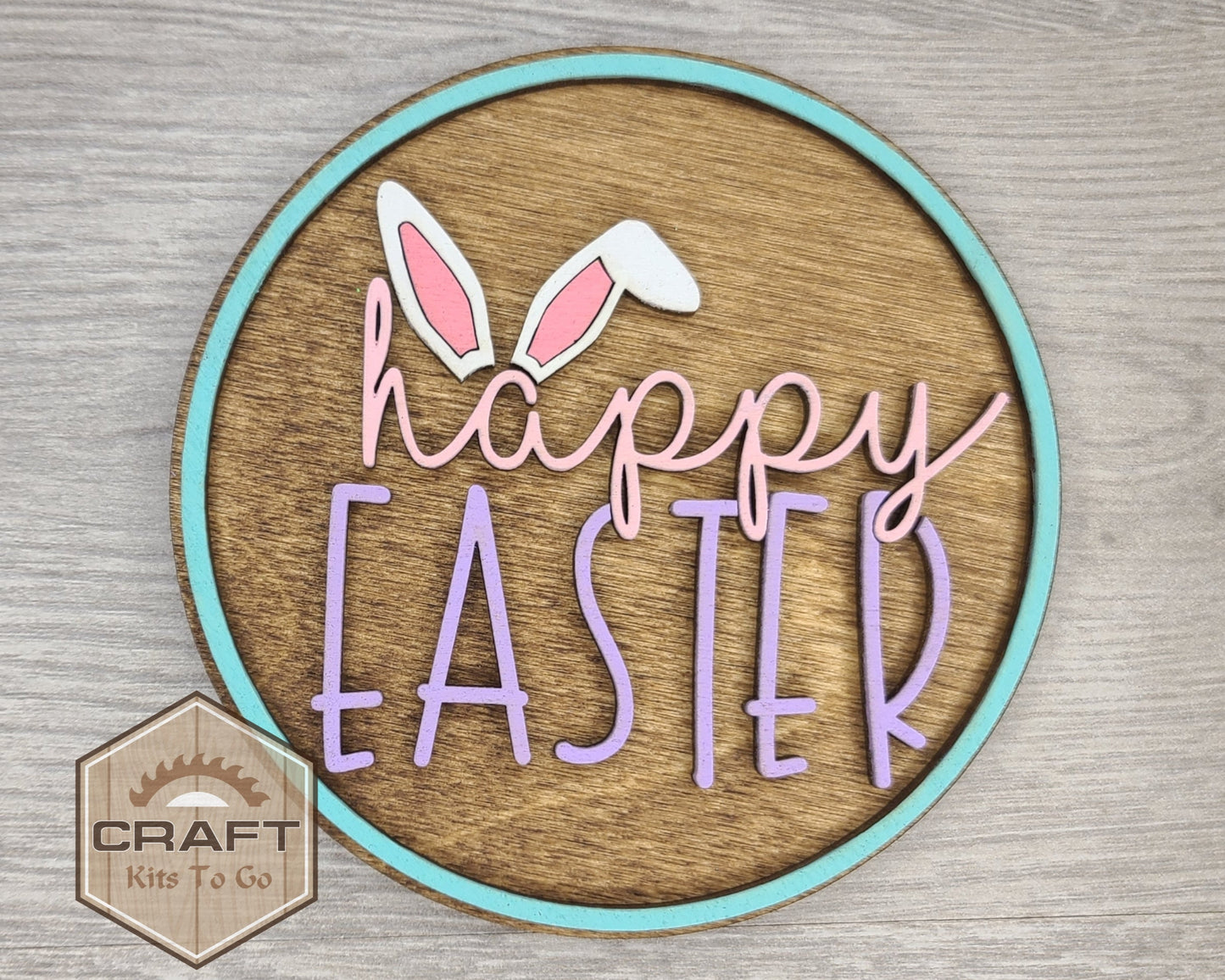 Happy Easter Bunny Sign | #3122