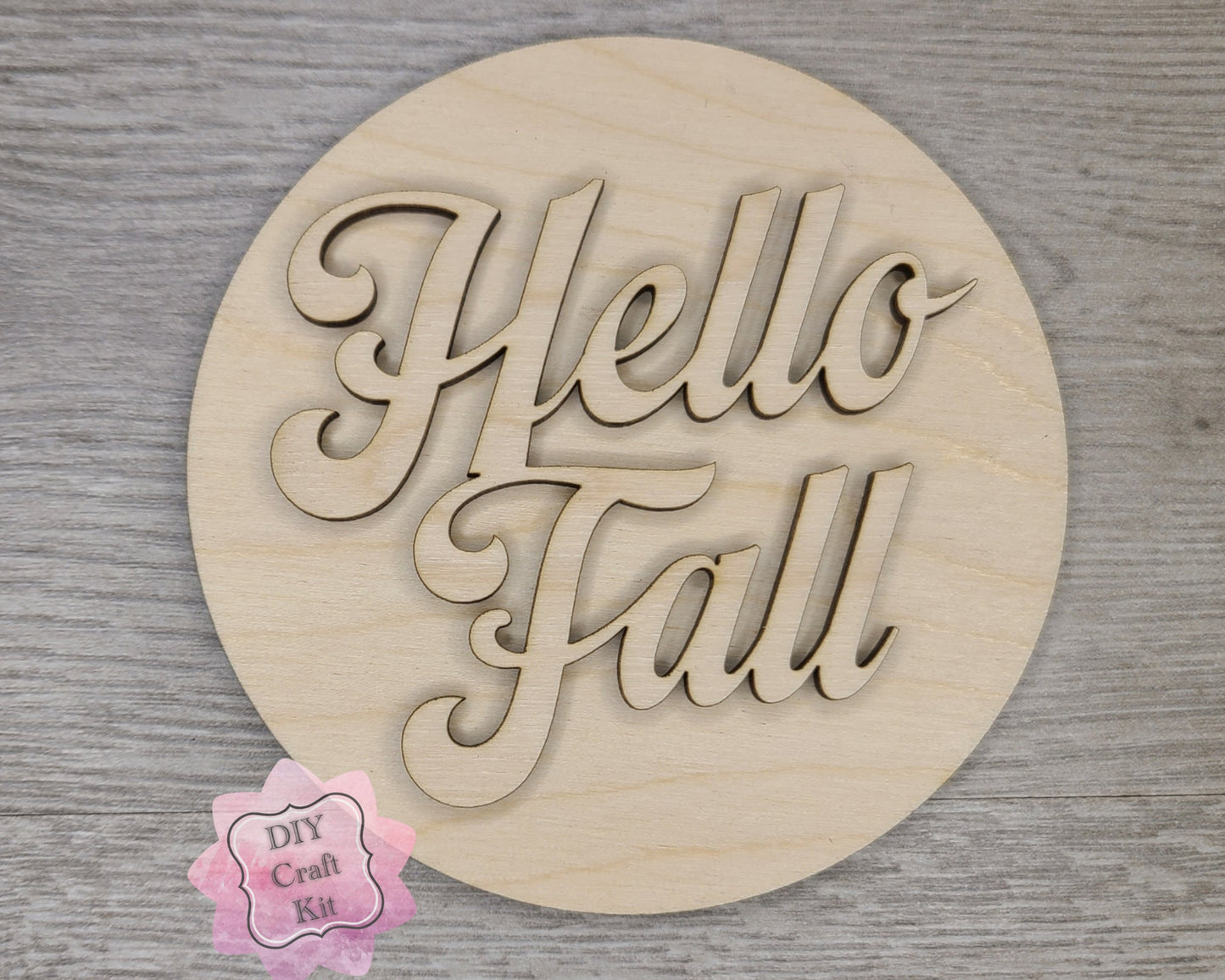Hello Fall Round | #3539