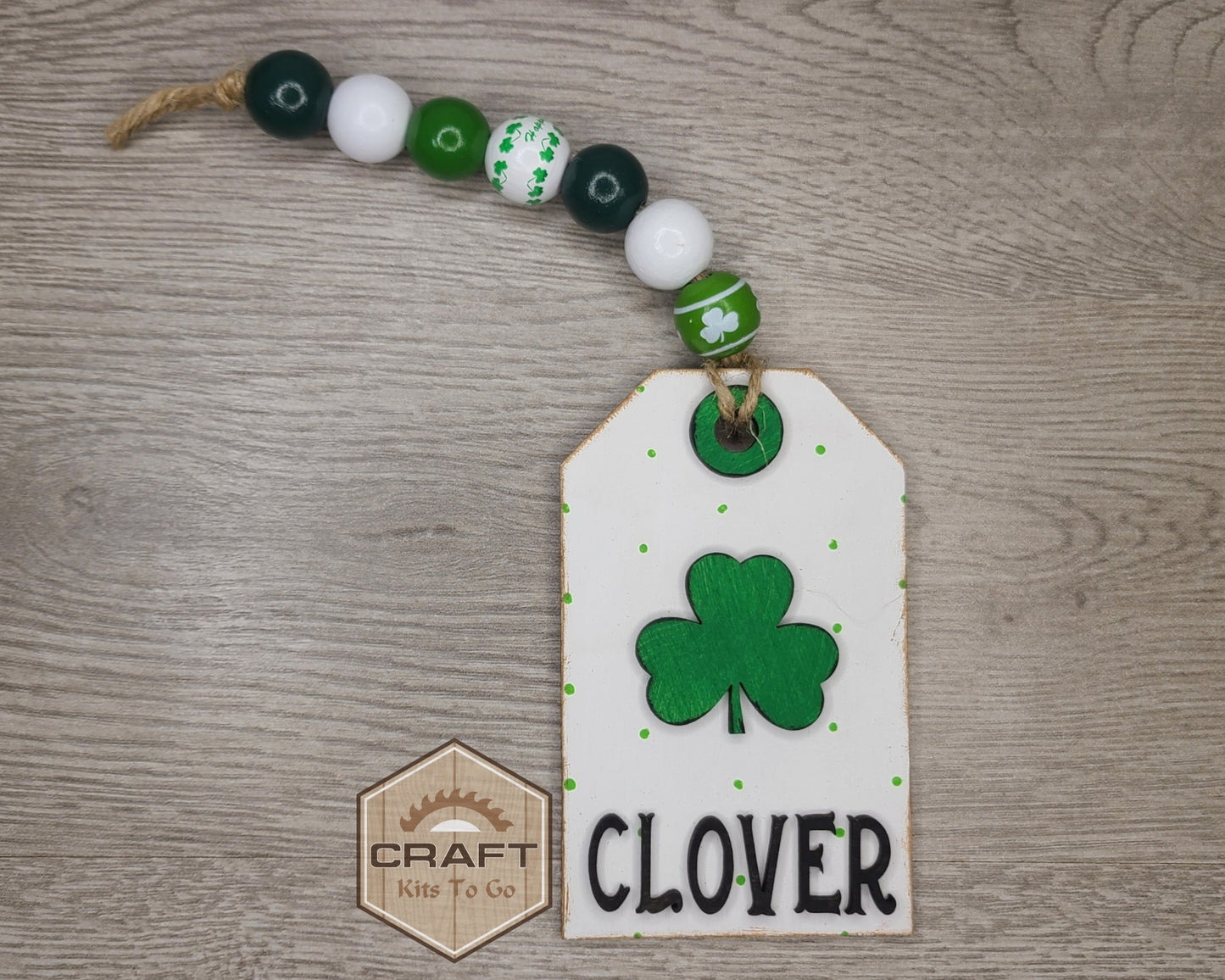 Clover Tag St. Patrick's Day Tag | #3652