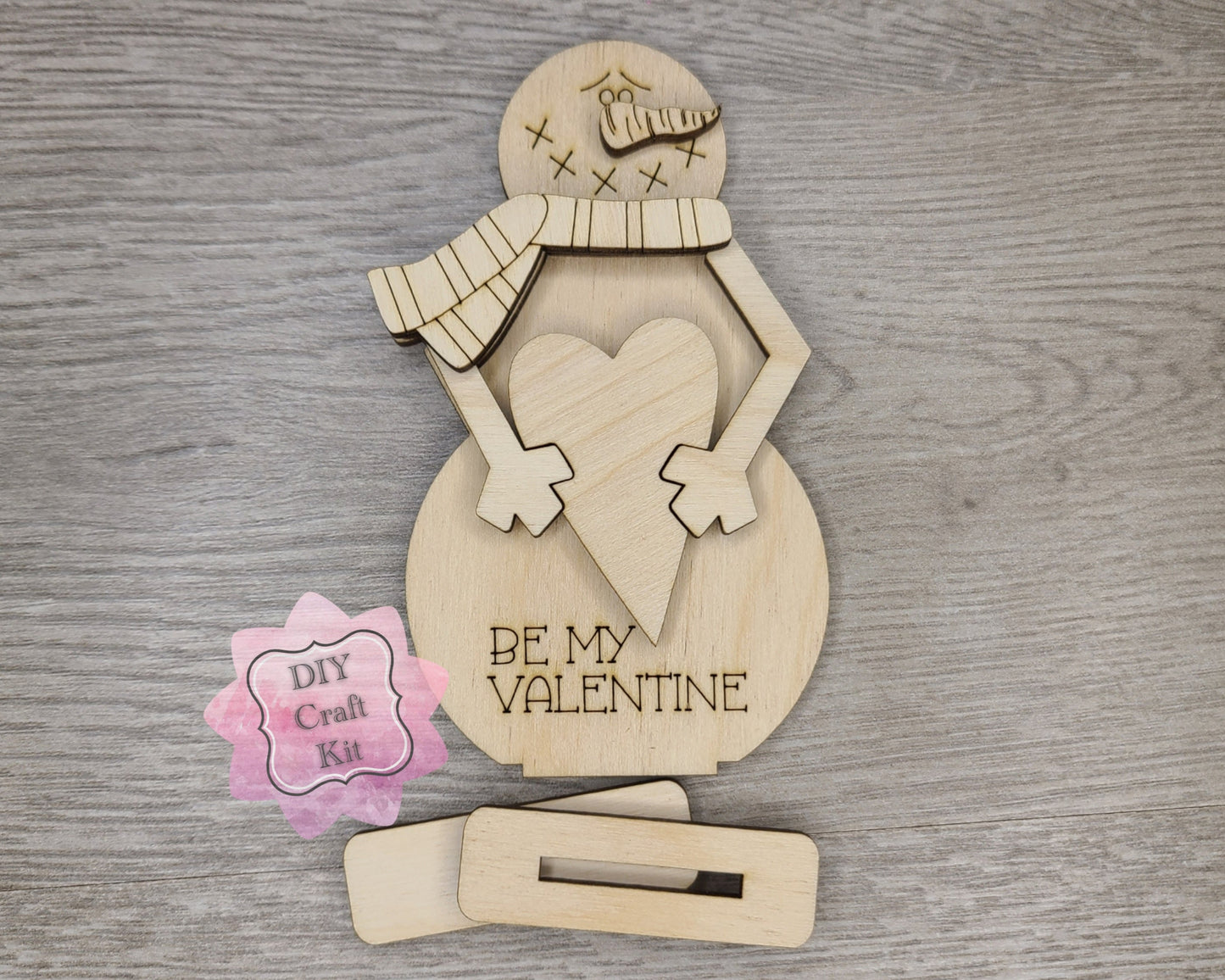 Valentine Snowman Shelf Sitter | #3672