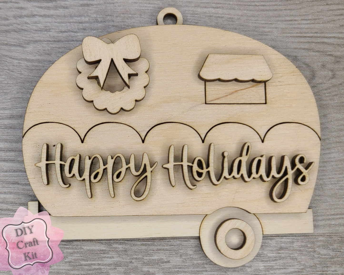Christmas Camper Ornament | #3681