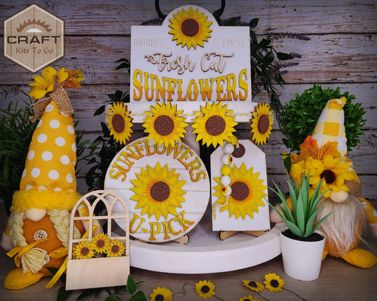 Sunflower Tier Tray | #100036