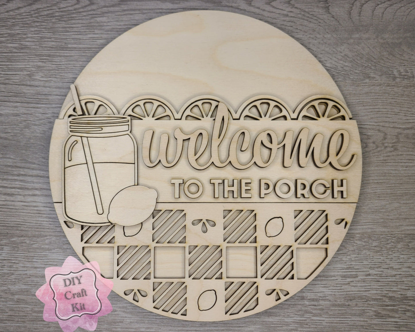Welcome to our Porch Sign | #3720
