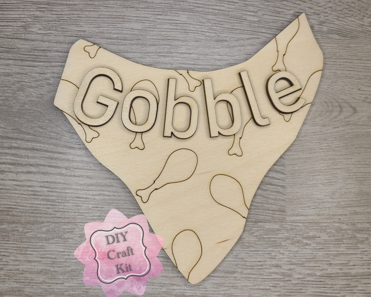 Scottie Interchangeable Sign | THANKSGIVING BANDANA | #200005