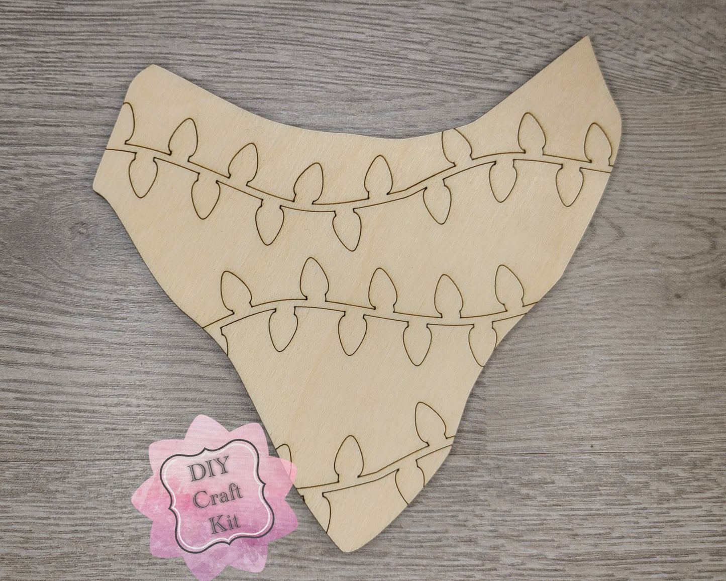 Scottie Interchangeable Sign | CHRISTMAS BANDANA | #200005