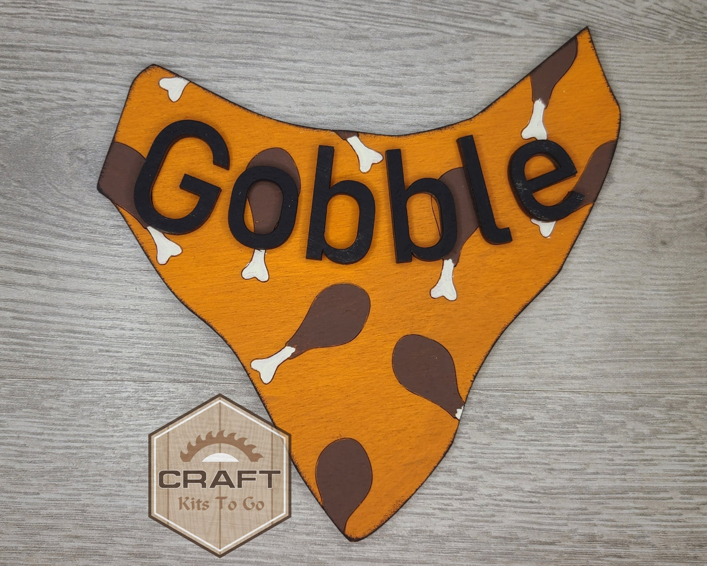Scottie Interchangeable Sign | THANKSGIVING BANDANA | #200005