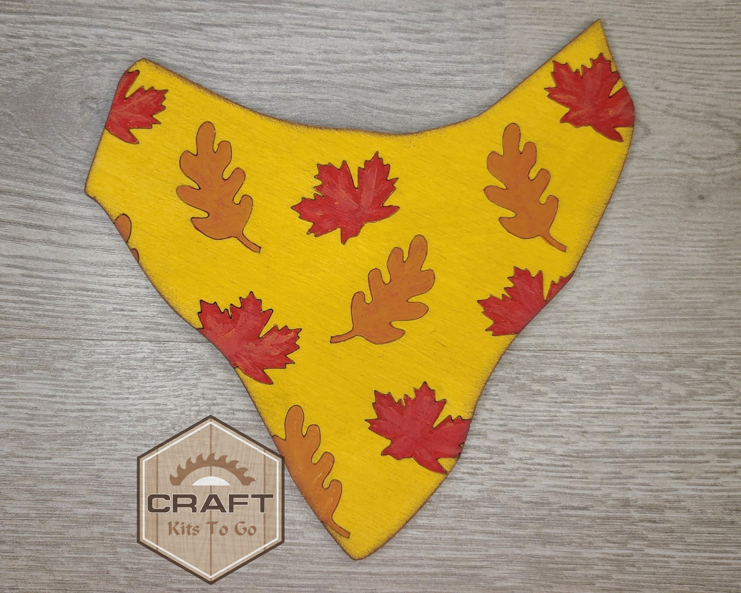 Scottie Interchangeable Sign | FALL BANDANA | #200005