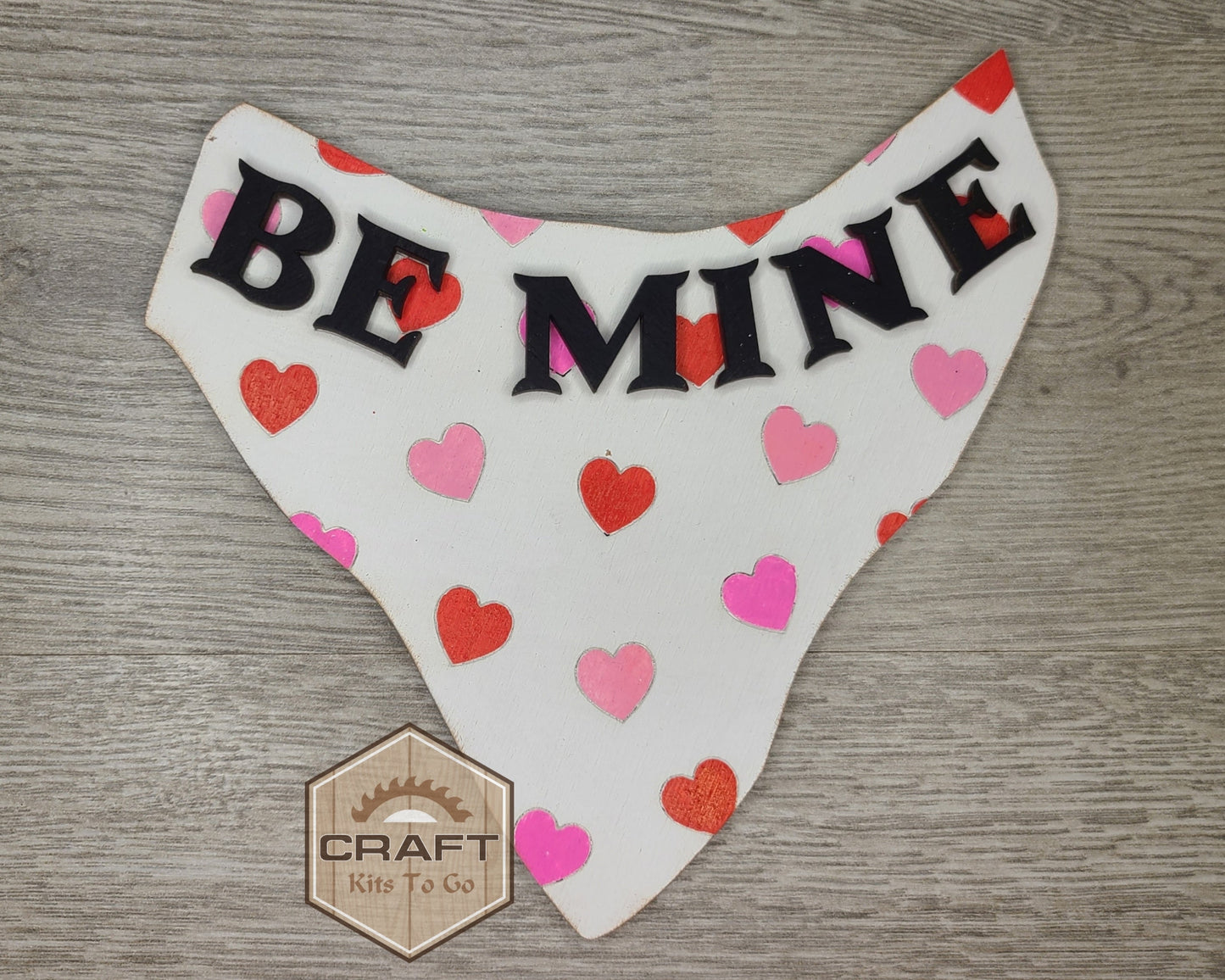 Scottie Interchangeable Sign | VALENTINE BANDANA | #200005