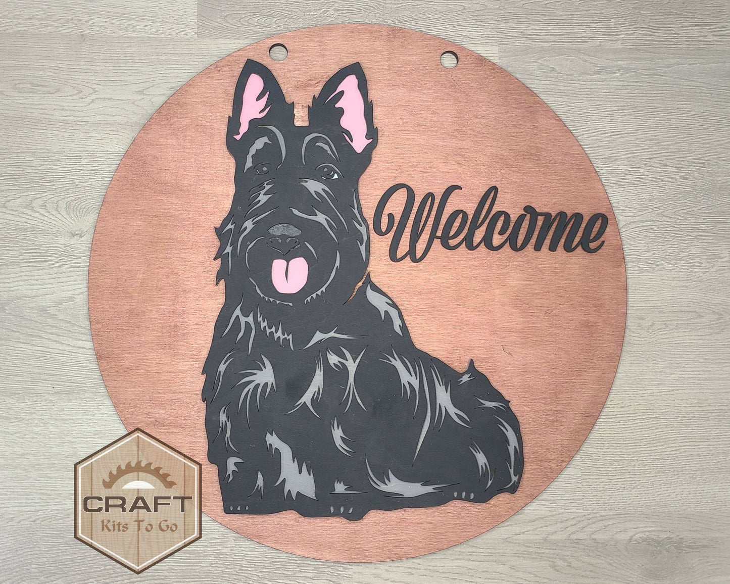 Scottie Interchangeable Sign | BASE KIT | #200005