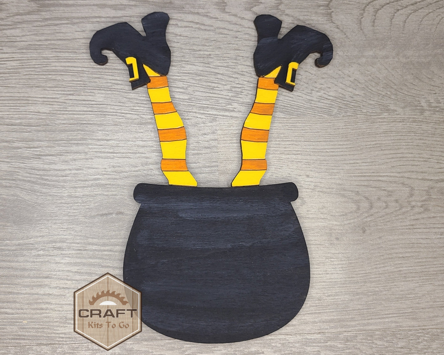 Witch Craft | Halloween Crafts | DIY Paint kit | #2296 - Multiple Sizes Available - Unfinished wood Cutout Shapes