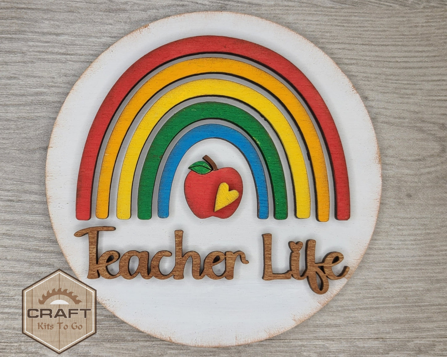 Teacher Life Rainbow | #3710