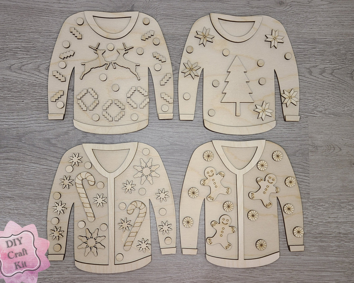 Christmas Ugly Sweater 4pack | #2473