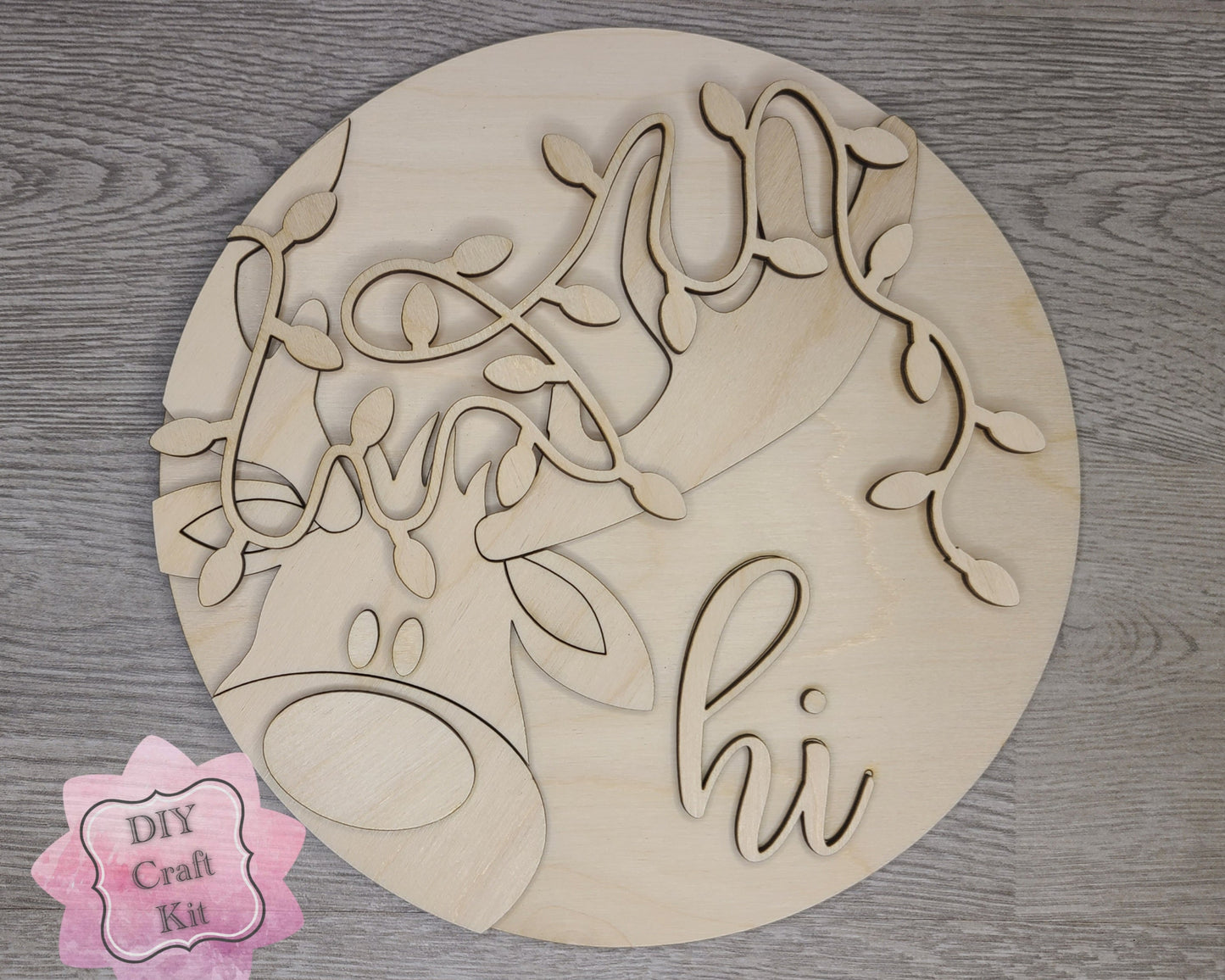 Reindeer Sign | #3701