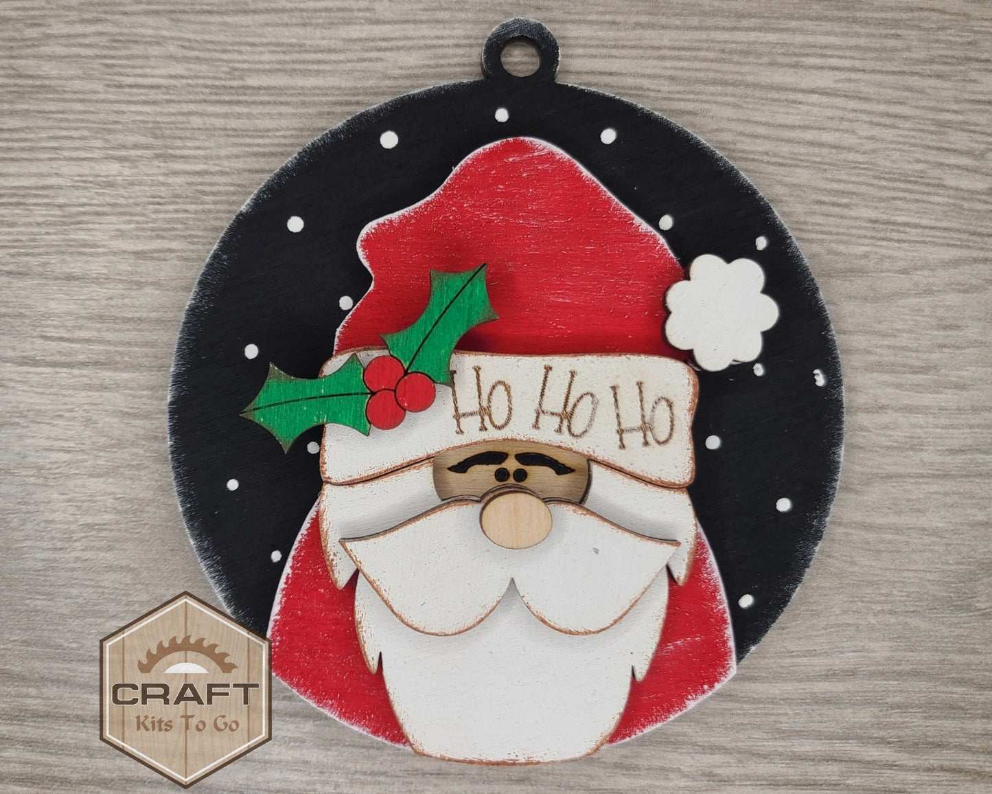 Santa Ornament | #3765
