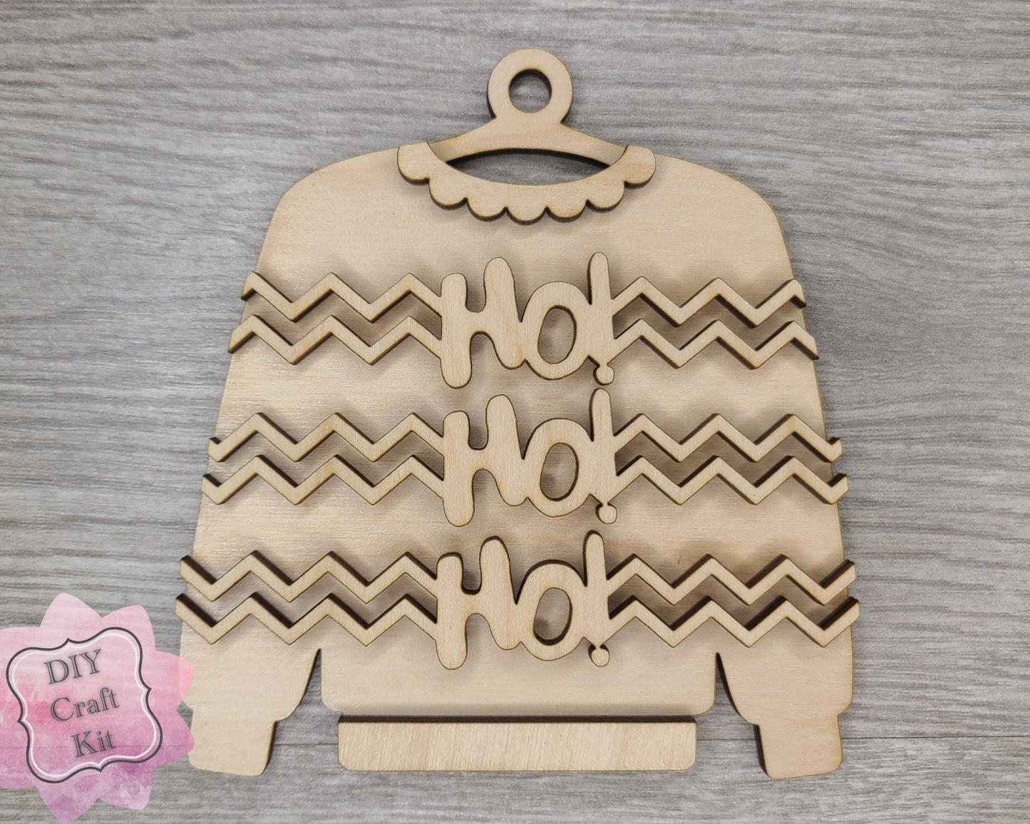 HOHOHO Ugly Sweater Ornament | #3801