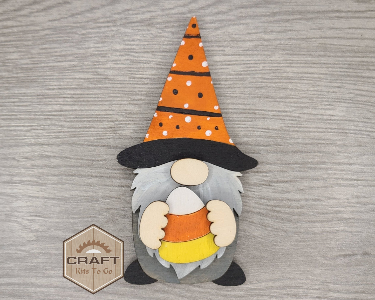 Candy Corn Halloween Gnome | #3787