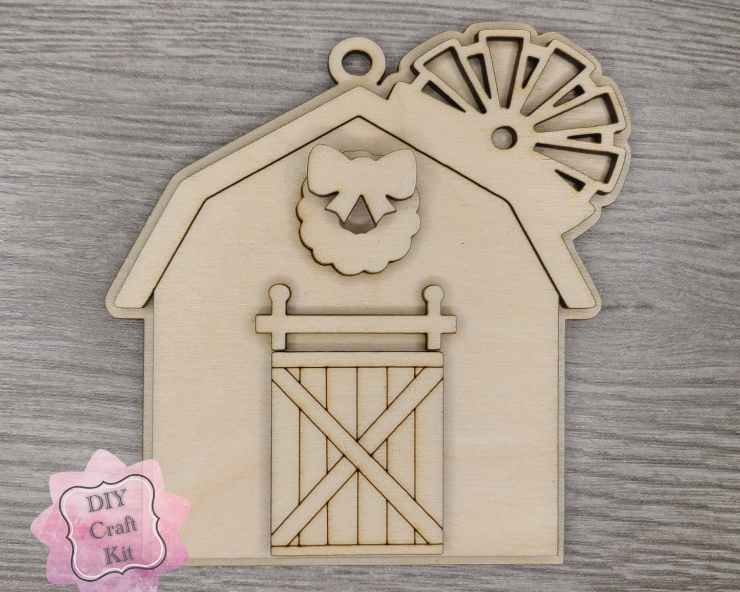 Christmas Barn Ornament | #3820