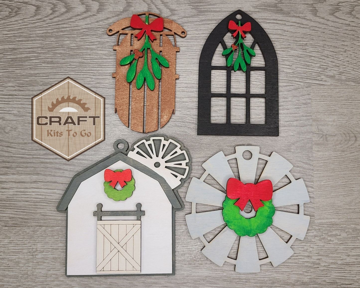 Christmas Barn Ornament | #3820