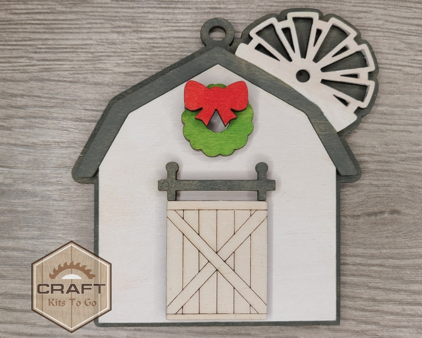 Christmas Barn Ornament | #3820