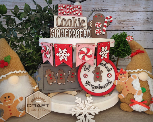 Gingerbread Tier Tray | #10009