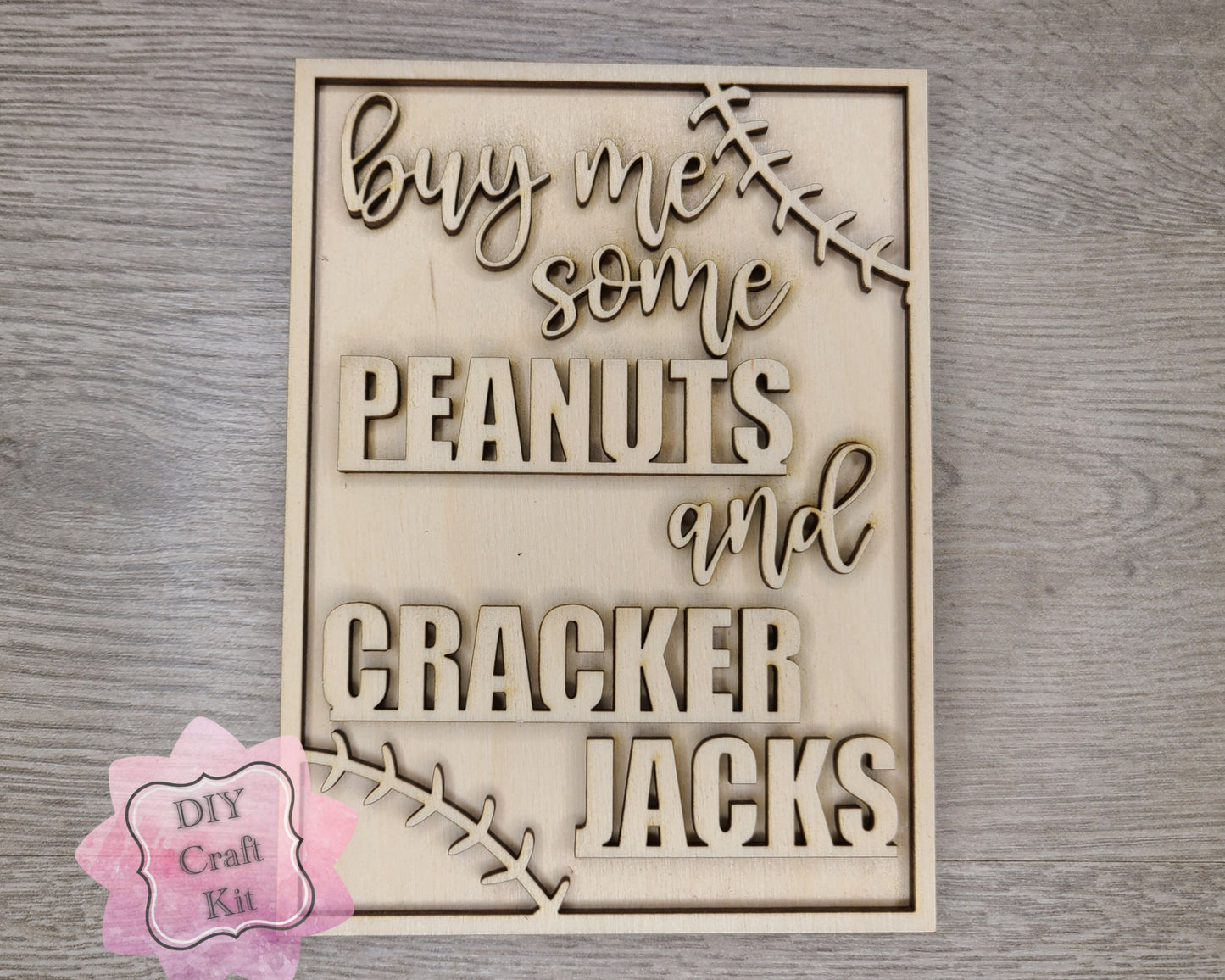 Baseball Buy me some Peanuts & Cracker Jacks| #2750