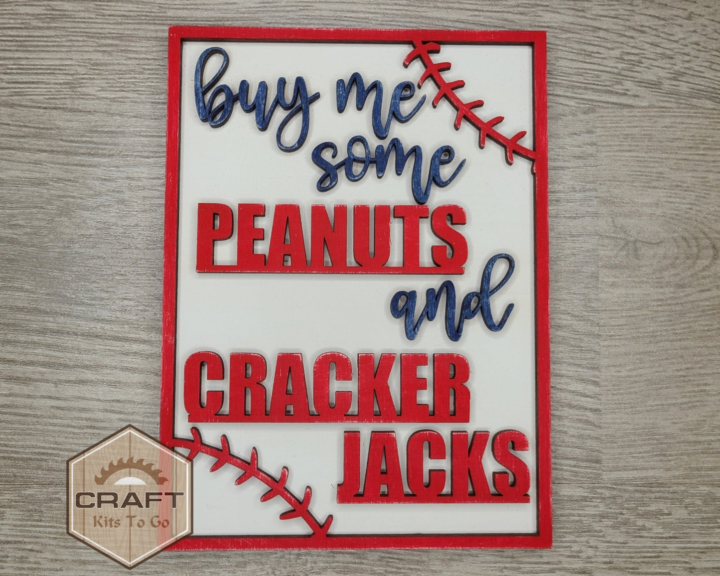 Baseball Buy me some Peanuts & Cracker Jacks| #2750