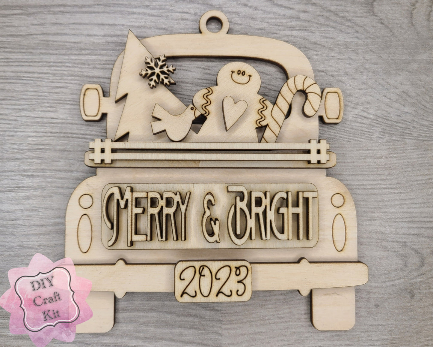 Christmas Truck Ornament | #3947