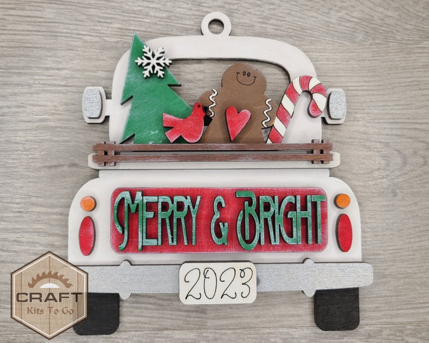 Christmas Truck Ornament | #3947