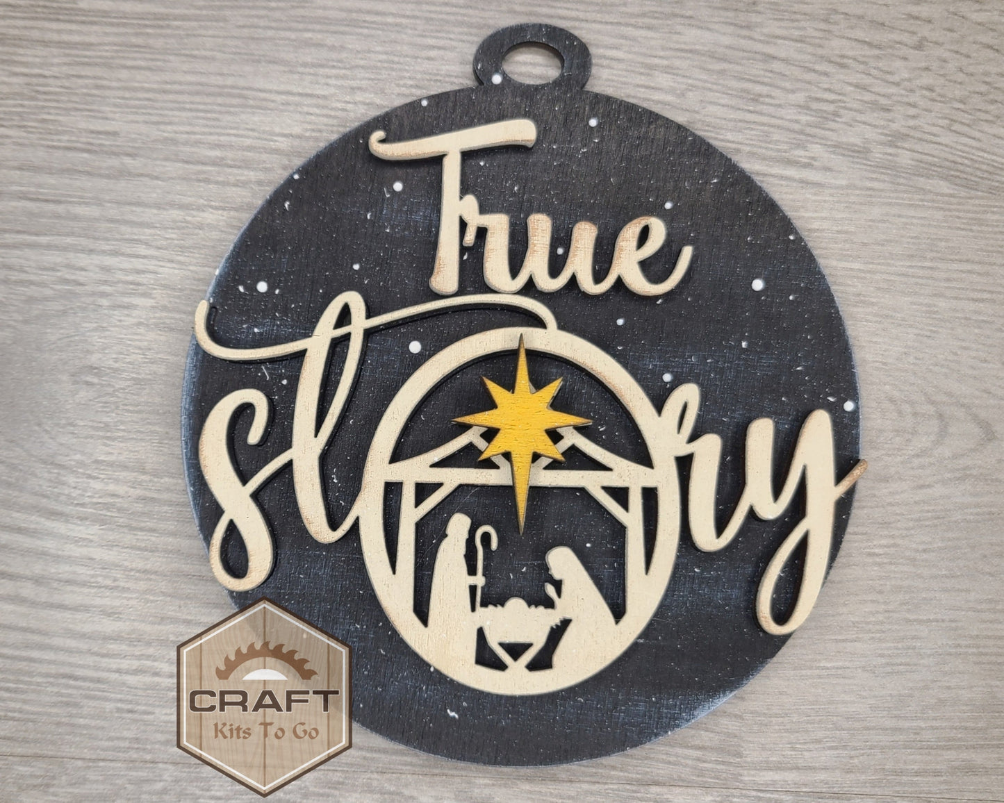 True Story Nativity Ornament | #3890