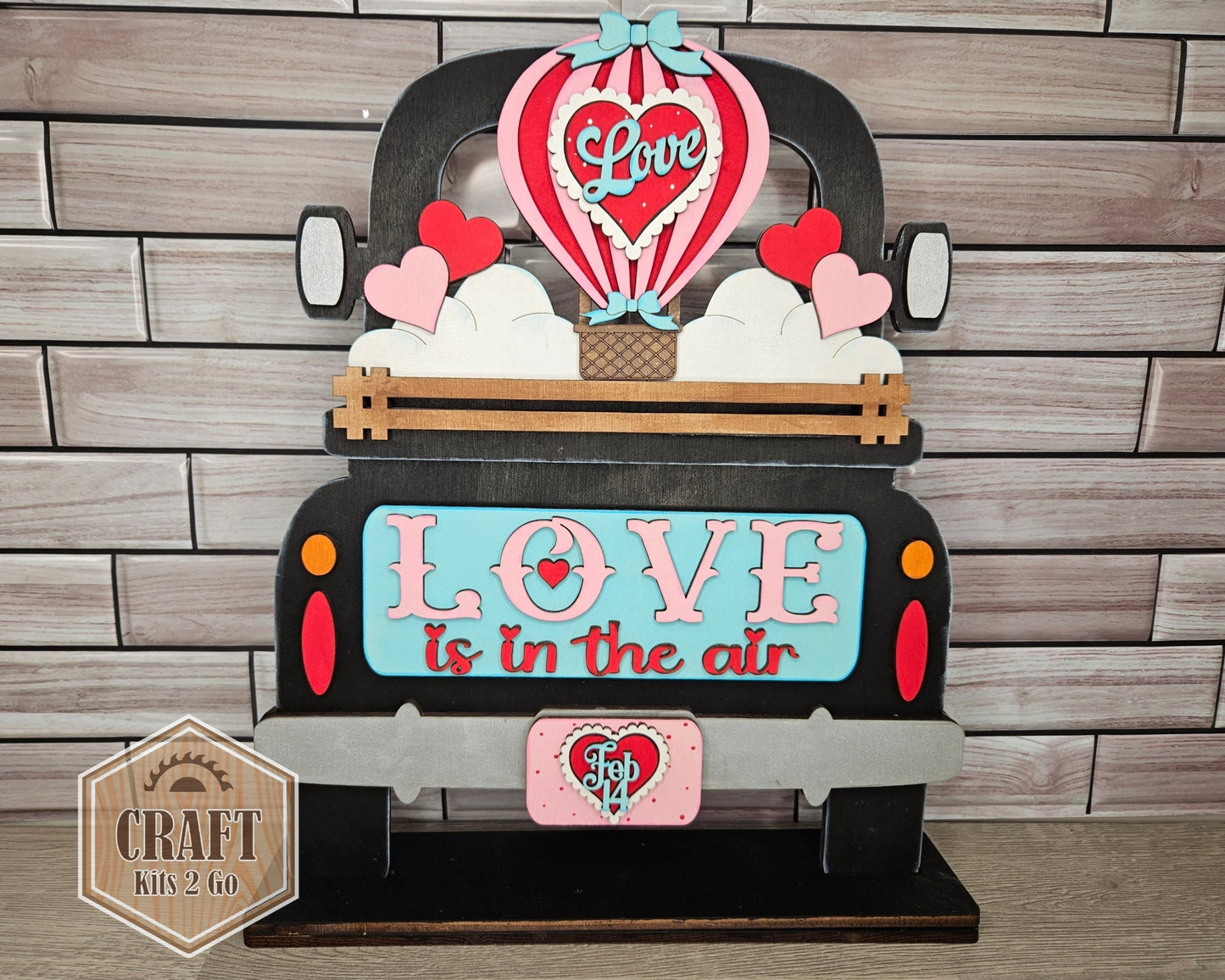 Interchangeable Truck | VALENTINE HOT AIR BALLOON INSERT | #200001 -36