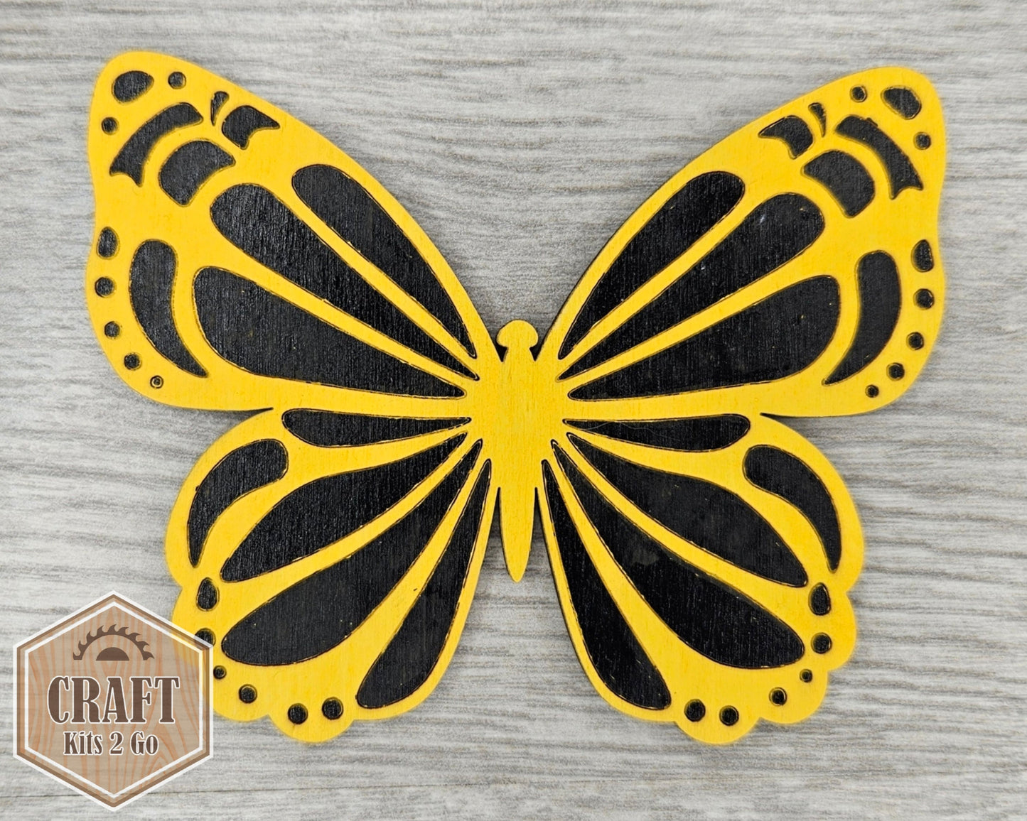 Butterfly wood shape | #2241