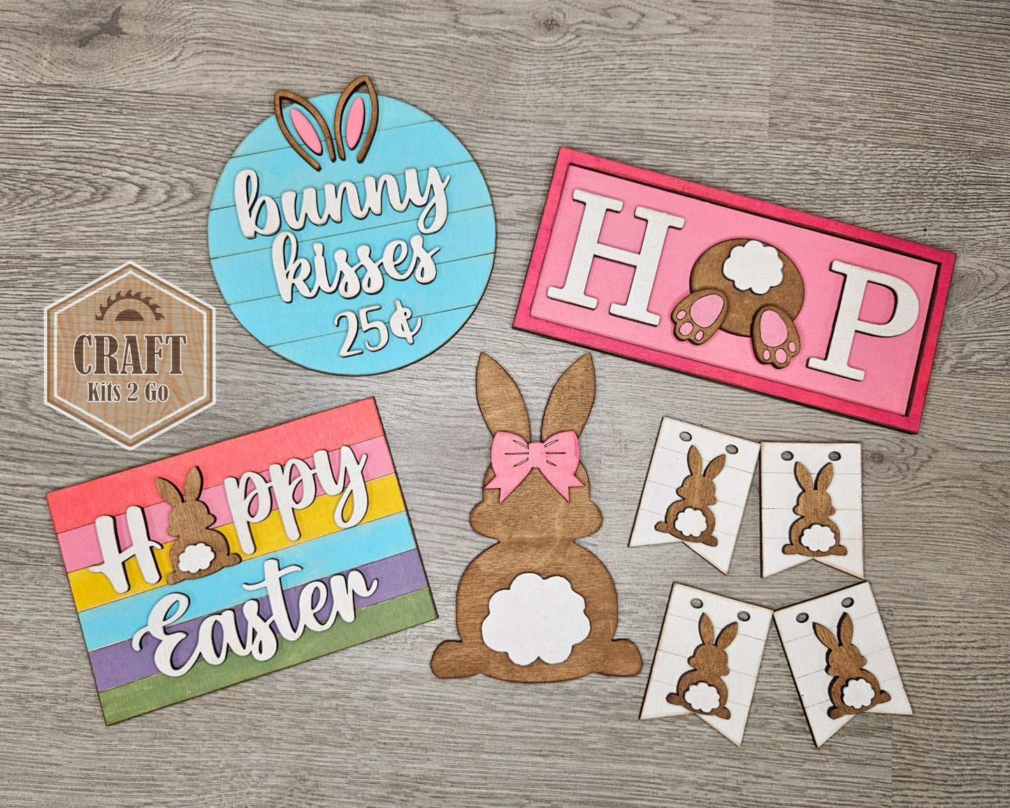 Easter Bunny Bunting | #3995