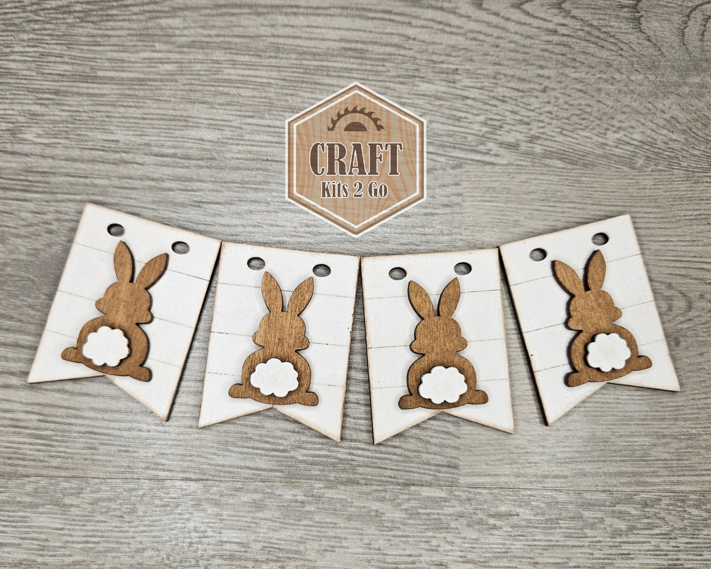 Easter Bunny Bunting | #3995