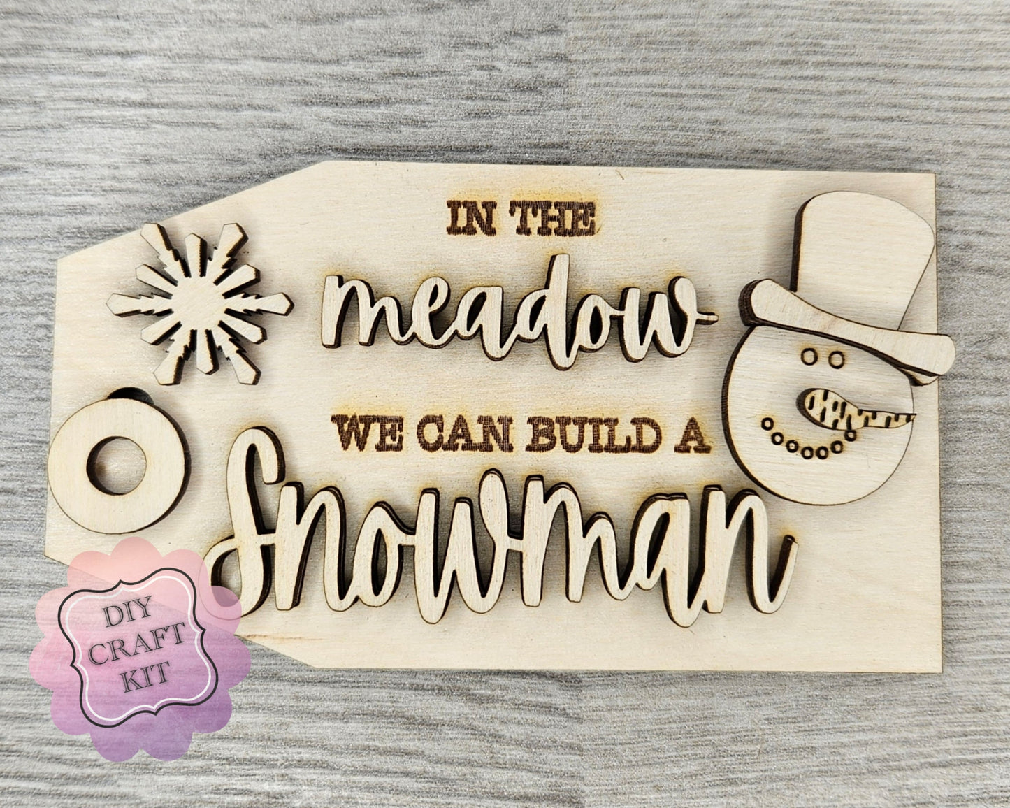 Build a Snowman Tag | #3919