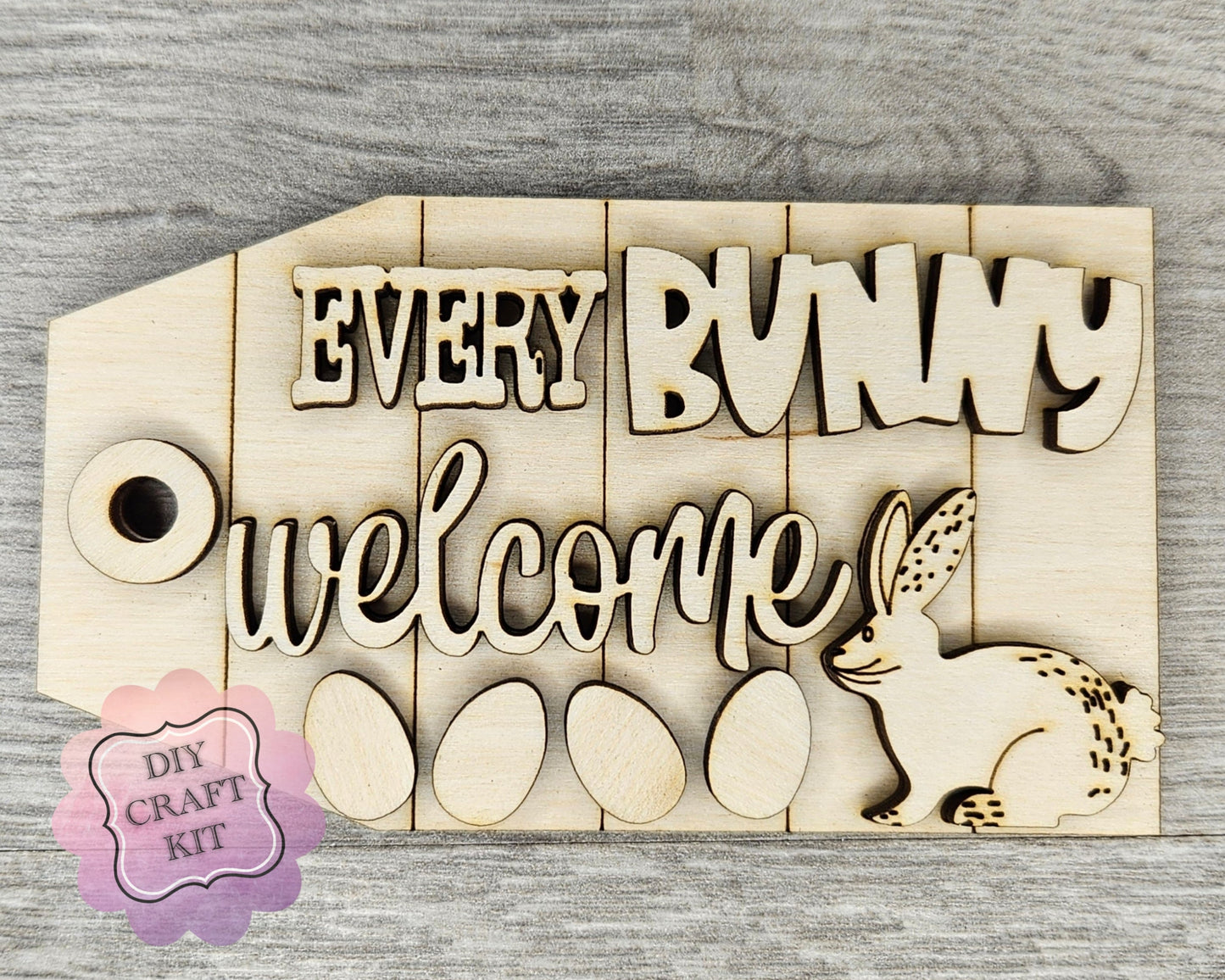 Every Bunny Welcome Tag | #3911