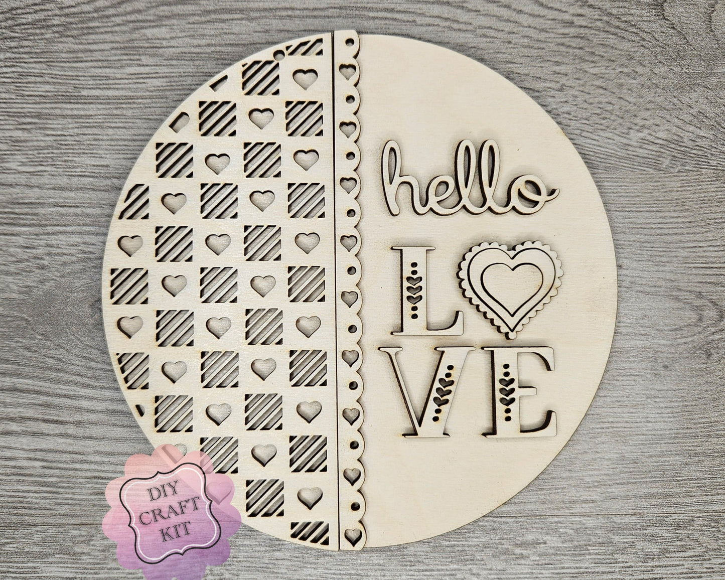 Hello Love Sign | #3970