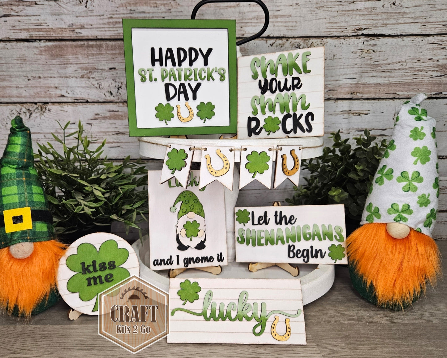 St. Patrick's Day Tier Tray | #100044