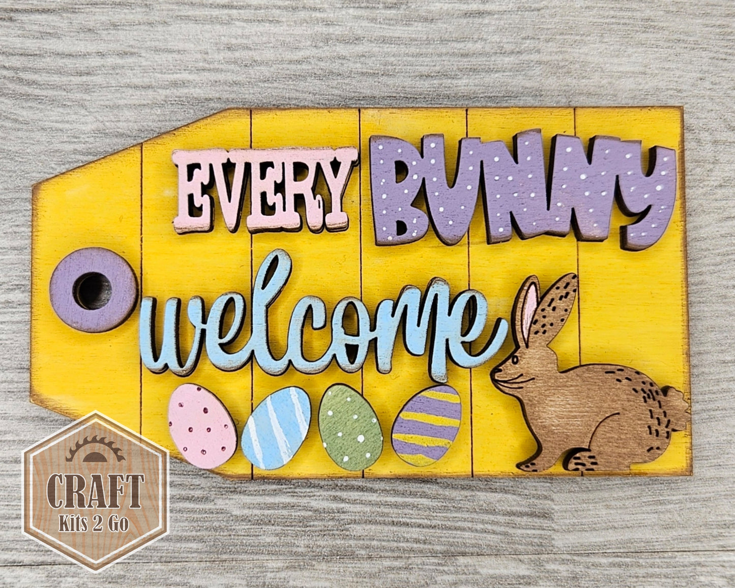 Every Bunny Welcome Tag | #3911